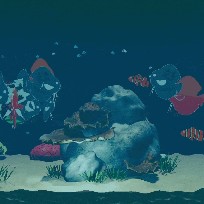 Interactive 3D Aquarium